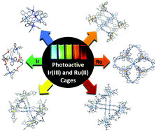 Graphical abstract: Photoactive supramolecular cages incorporating Ru(ii) and Ir(iii) metal complexes