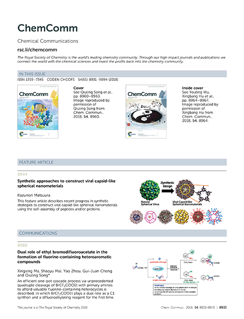 Contents List Chemical Communications Rsc Publishing