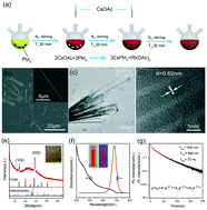 Graphical abstract: Direct synthesis of cubic phase CsPbI3 nanowires