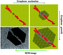 Graphical abstract: Effects of carbon-based impurities on graphene growth