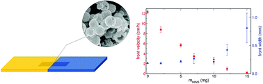 Graphical abstract: Interaction between amino-functionalized inorganic nanoshells and acid-autocatalytic reactions