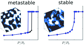 Graphical abstract: Stochastic analysis of capillary condensation in disordered mesopores