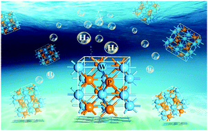 Graphical abstract: Highly efficient catalytic activity for the hydrogen evolution reaction on pristine and monovacancy defected WP systems: a first-principles investigation