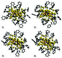 Graphical abstract: Pd doping, conformational, and charge effects on the dichroic response of a monolayer protected Au38(SR)24 nanocluster