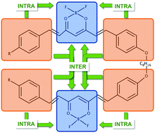 Graphical abstract: Optical properties of quadrupolar and bi-quadrupolar dyes: intra and inter chromophoric interactions