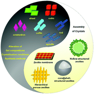 Graphical abstract: Strategies to control zeolite particle morphology