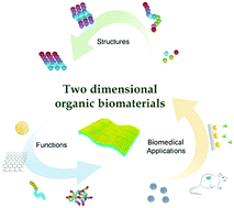 Graphical abstract: The design and biomedical applications of self-assembled two-dimensional organic biomaterials
