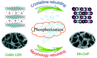 Graphical abstract: Mn doped CoP nanoparticle clusters: an efficient electrocatalyst for hydrogen evolution reaction