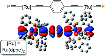 Graphical abstract: Through-conjugation of two phosphaalkyne (‘C [[triple bond, length as m-dash]] P’) moieties mediated by a bimetallic scaffold