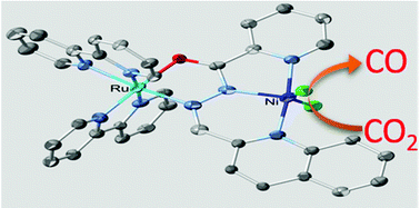 Graphical abstract: Enhancement of electrocatalytic abilities for reducing carbon dioxide: functionalization with a redox-active ligand-coordinated metal complex