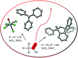 Graphical abstract: Straightforward formation of carbocations from tertiary carboxylic acids via CO release at room temperature