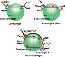 Graphical abstract: Non-noble metals applied to solar water splitting