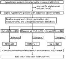 Graphical abstract: Effects of n-3 fatty acid supplements on cardiometabolic profiles in hypertensive patients with abdominal obesity in Inner Mongolia: a randomized controlled trial