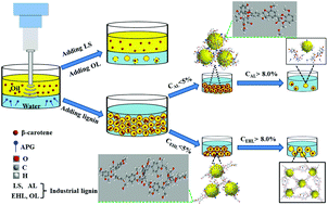 Graphical abstract: Development of anti-photo and anti-thermal high internal phase emulsions stabilized by biomass lignin as a nutraceutical delivery system