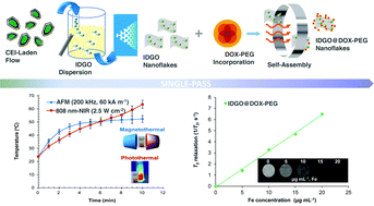 Graphical abstract: Green and continuous route to assemble lateral nanodimensional graphitic oxide composites without process interruption