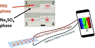 Graphical abstract: Organic-free, versatile sessile droplet microfluidic device for chemical separation using an aqueous two-phase system