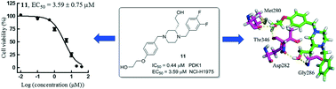 Graphical abstract: Discovery of potent pyruvate dehydrogenase kinase inhibitors and evaluation of their anti-lung cancer activity under hypoxia