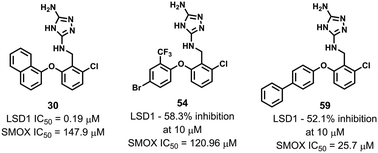 Graphical abstract: Dual inhibitors of LSD1 and spermine oxidase