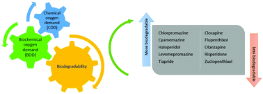 Graphical abstract: Biodegradability of several antipsychotic drugs: manual and automatic assessment