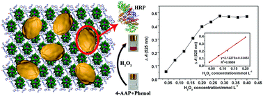 Graphical abstract: Immobilization of enzymes on an organic–inorganic hybrid network consisting of Dawson-type polyoxotungstate and a zinc(ii)-biimidazole complex moiety