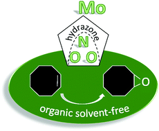 Graphical abstract: Discrete mononuclear and dinuclear compounds containing a MoO22+ core and 4-aminobenzhydrazone ligands: synthesis, structure and organic-solvent-free epoxidation activity