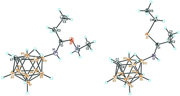 Graphical abstract: Nucleophilic addition reactions to the ethylnitrilium derivative of nido-carborane 10-EtC [[triple bond, length as m-dash]] N-7,8-C2B9H11