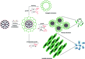 Graphical abstract: Urea-assisted cooperative assembly of phosphorus dendrimer–zinc oxide hybrid nanostructures