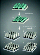 Graphical abstract: SERS polarization-dependent effects for an ordered 3D plasmonic tilted silver nanorod array