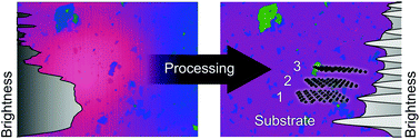 Graphical abstract: High-throughput optical thickness and size characterization of 2D materials