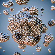 Graphical abstract: Correlating anisotropy and disorder with the surface structure of platinum nanoparticles