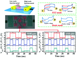 Graphical abstract: Configurable multifunctional integrated circuits based on carbon nanotube dual-material gate devices