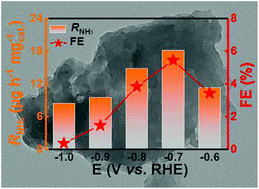 Graphical abstract: High-performance N2-to-NH3 fixation by a metal-free electrocatalyst
