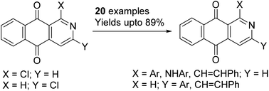 Graphical abstract: Synthesis and antitubercular activity of 1- and 3-substituted benzo[g]isoquinoline-5,10-diones