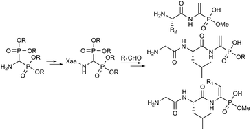 Graphical abstract: Synthesis and biological activity of dehydrophos derivatives