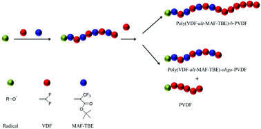 Graphical abstract: Kinetics of radical copolymerization of vinylidene fluoride with tert-butyl 2-trifluoromethyl acrylate: a suitable pair for the synthesis of alternating fluorinated copolymers