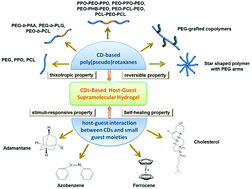 Graphical abstract: Cyclodextrin-based host–guest supramolecular hydrogel and its application in biomedical fields