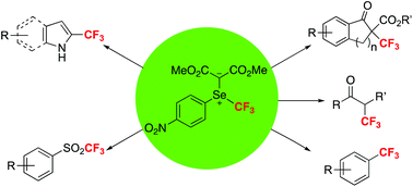 图形摘要：三氟甲基取代硒酰化物：一种广泛应用的亲电三氟甲基化试剂