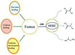 Graphical abstract: Improving the efficiency of Fenton reactions and their application in the degradation of benzimidazole in wastewater