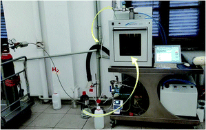 Graphical abstract: Sonochemical preparation of alumina-spheres loaded with Pd nanoparticles for 2-butyne-1,4-diol semi-hydrogenation in a continuous flow microwave reactor