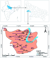 Graphical abstract: GIS-based evaluation of groundwater geochemistry and statistical determination of the fate of contaminants in shallow aquifers from different functional areas of Agra city, India: levels and spatial distributions