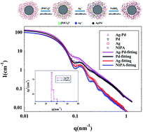 Graphical abstract: Preparation and characterization of Ag–Pd bimetallic nano-catalysts in thermosensitive microgel nano-reactor