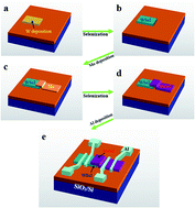Graphical abstract: A vertical WSe2–MoSe2 p–n heterostructure with tunable gate rectification