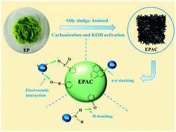 Graphical abstract: Hierarchical porous activated biochar derived from marine macroalgae wastes (Enteromorpha prolifera): facile synthesis and its application on Methylene Blue removal