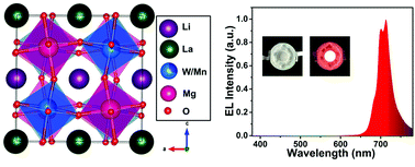 Graphical abstract: Novel Mn4+-activated LiLaMgWO6 far-red emitting phosphors: high photoluminescence efficiency, good thermal stability, and potential applications in plant cultivation LEDs