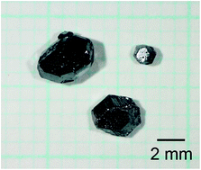 Graphical abstract: Na–Ga–Si type-I clathrate single crystals grown via Na evaporation using Na–Ga and Na–Ga–Sn fluxes