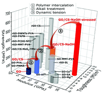 Graphical abstract: Engineering the interface in mechanically responsive graphene-based films