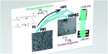 Graphical abstract: Novel tunable super-tough materials from biodegradable polymer blends: nano-structuring through reactive extrusion
