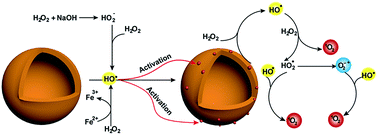 Graphical abstract: MoS2-quantum dot triggered reactive oxygen species generation and depletion: responsible for enhanced chemiluminescence