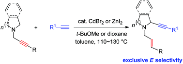 Graphical abstract: A metal-catalyzed new approach for α-alkynylation of cyclic amines