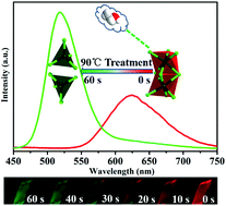 Graphical abstract: Thermoinduced structural-transformation and thermochromic luminescence in organic manganese chloride crystals